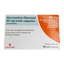 Атомоксетин 80 мг Европа :: Аналог Когниттера :: Glenmark капс. №30 в Владимире и области фото