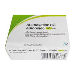 Атомоксетин HCL 40 мг Европа :: Аналог Когниттера :: Aurobindo капс. №30 в Владимире и области фото